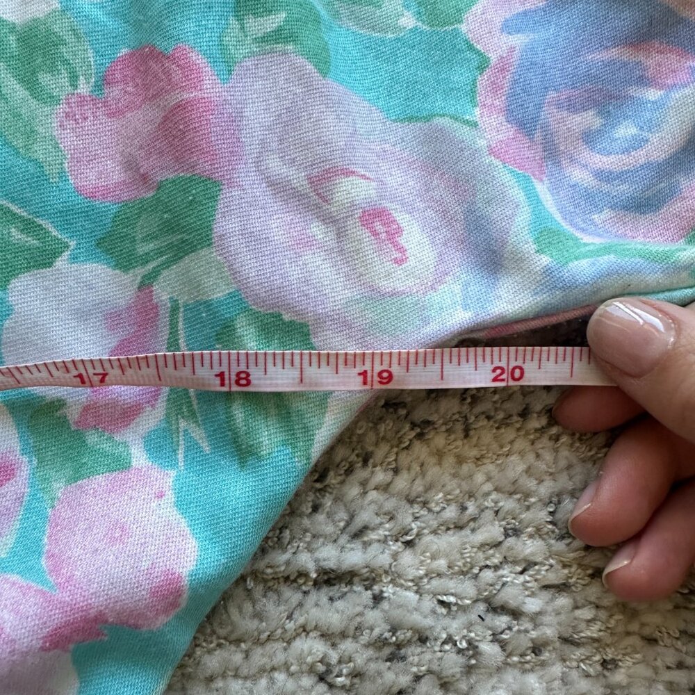 Vintage Impromptu Floral Wrap Dress Medium - Picture 2 of 10